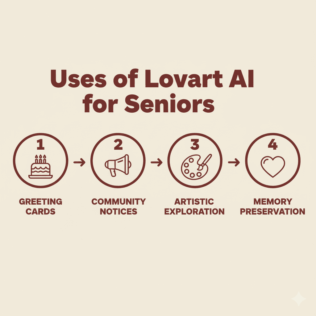 Four practical uses of Lovart AI for senior users
